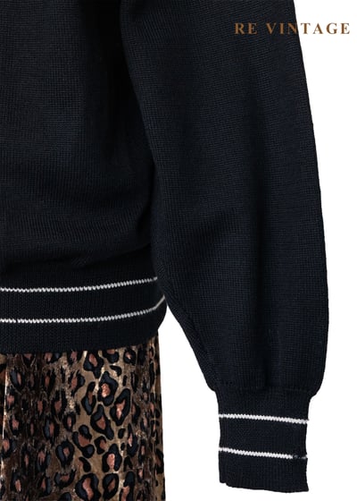 午夜荒野玫瑰針織毛衣10