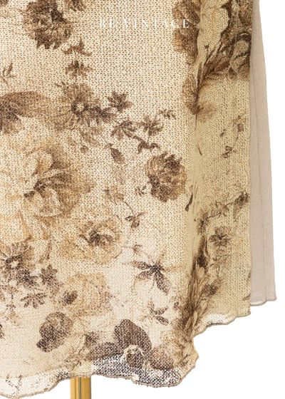 套裝長裙 - 棕影花語舊夢長裙（27-30"）6