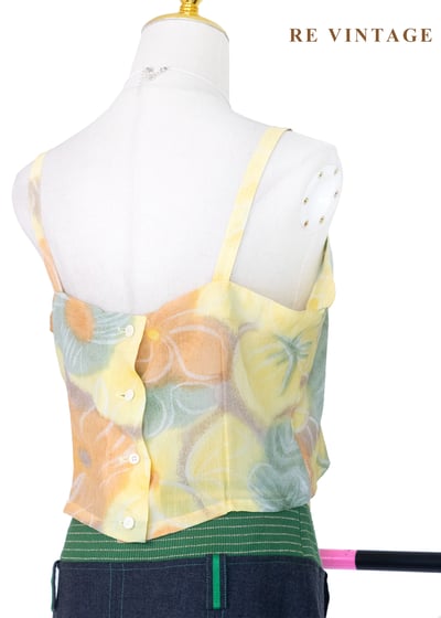 夏日午後印象派花朵背心8