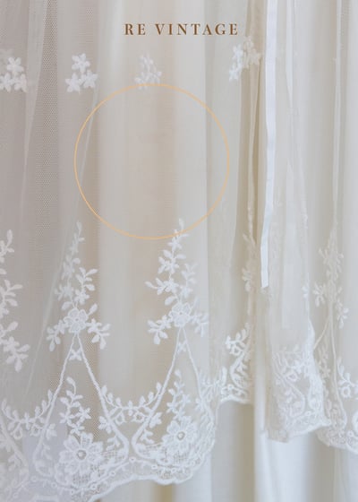 Muted Ivory 小花蕾絲長版罩衫17