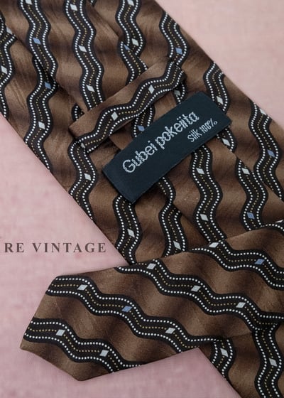 焦糖巧克力海浪領帶8