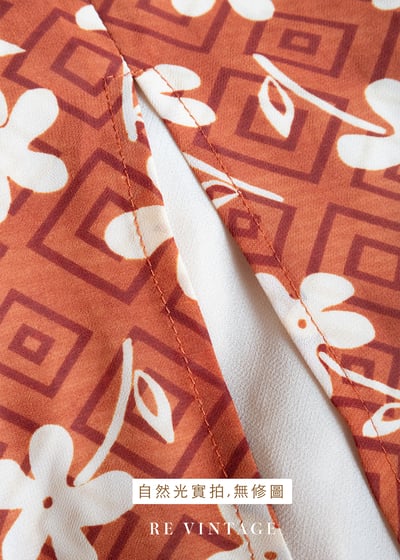 Orange juice 白色小花長洋裝14