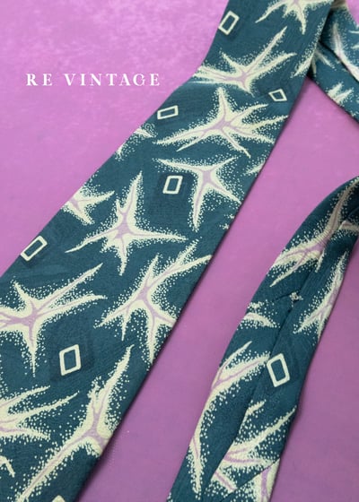 迷幻海星抽象圖騰領帶7