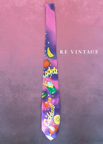 夏夜水果雞尾酒領帶5