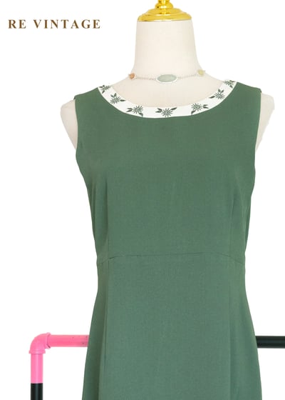 林間小詩 -圖騰滾邊洋裝3