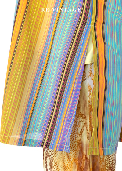 嘉年華條紋短袖襯衫10