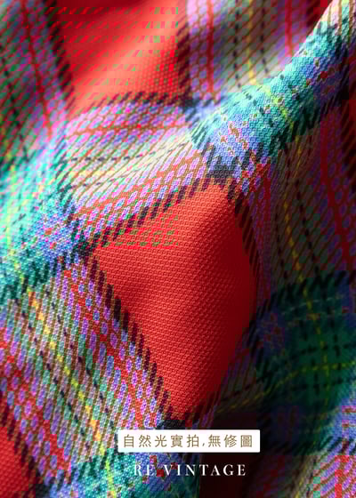 歡樂紅格紋小短裙（26-28"）9