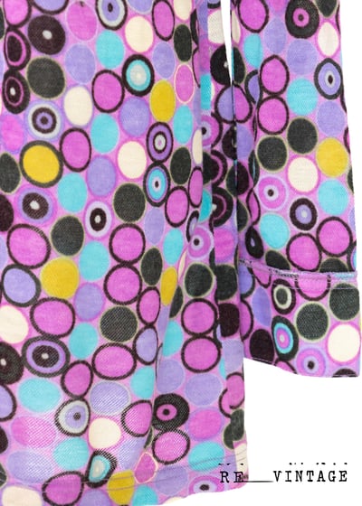 普普圈圈輕薄針織迷你洋裝6