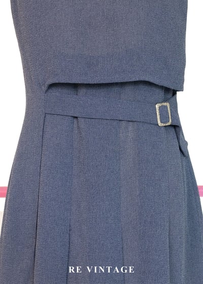 質感單品 - 線條俐落的銀釦迷你洋裝6