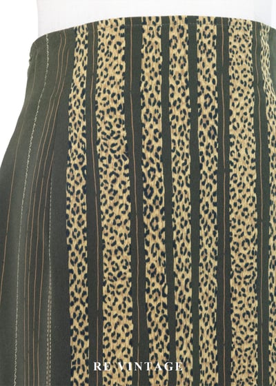 森林裡的神祕小豹長裙(30")5