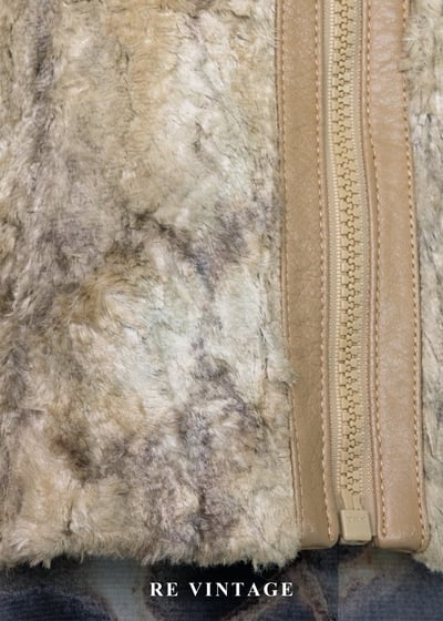 大地岩石毛絨針織背心7