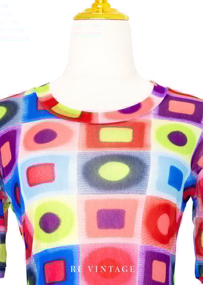 七彩霓虹燈閃閃彈性洋裝8