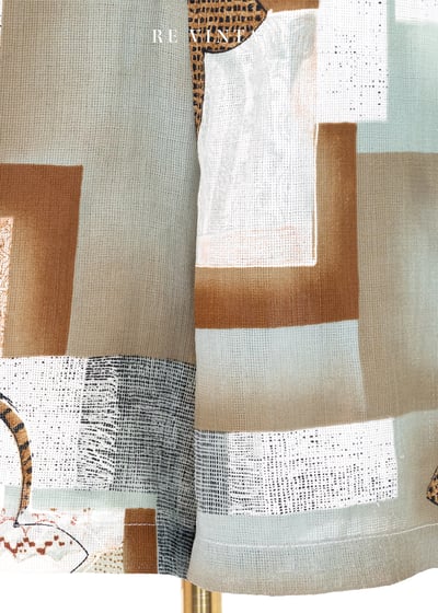 茶影拼圖天堂高腰短褲（28-32"）12