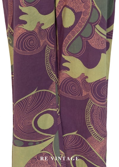 迷幻綠洲花紋流動美褲（26"）4