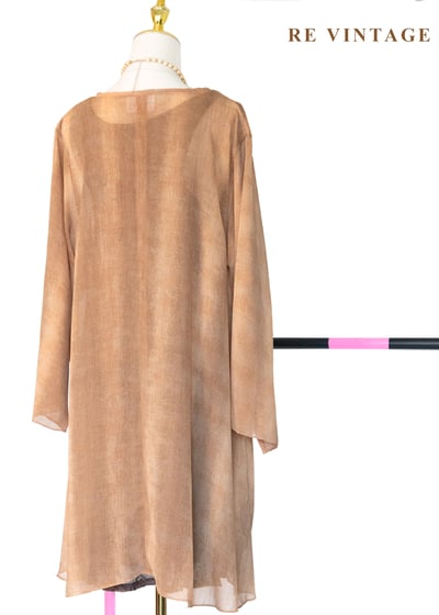 大地迴聲渲染不規則洋裝11