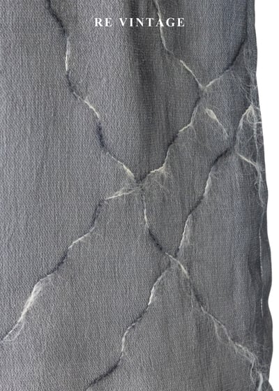 霧灰不規則線條短裙（25"）6