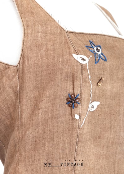 奧地利製- 超美的摩卡宗嬉皮洋裝13