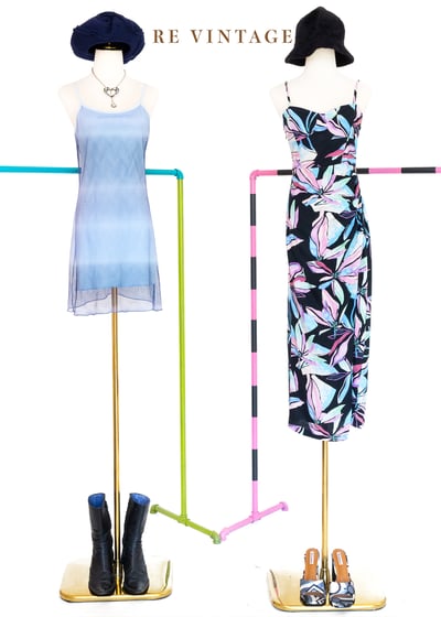 『歐洲寶物-巴黎』Ocean海際線網紗細肩帶洋裝2