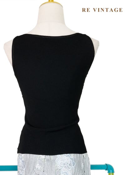 霓虹城市電流心跳針織背心10