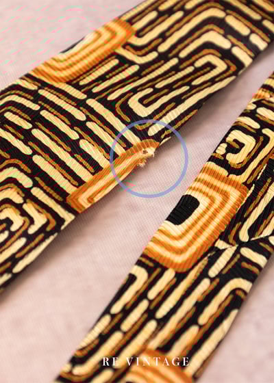 Orange Infinite Square 美領帶8