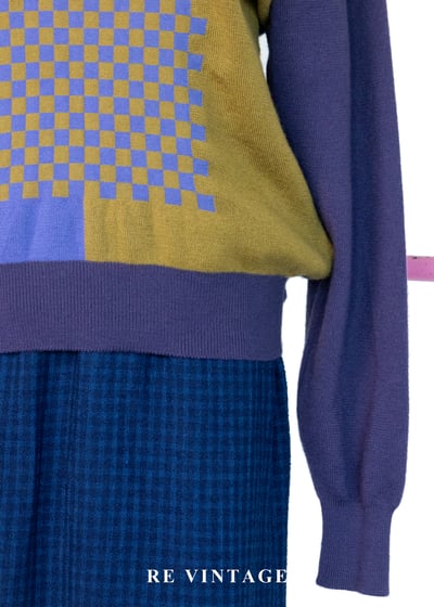 日本製 - 像素拼色小精靈針織毛衣8