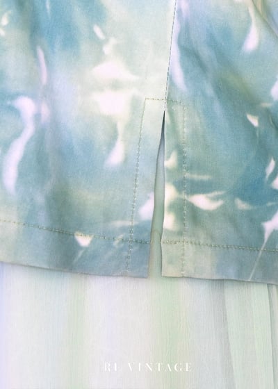 魔法特調暈染格紋上衣10