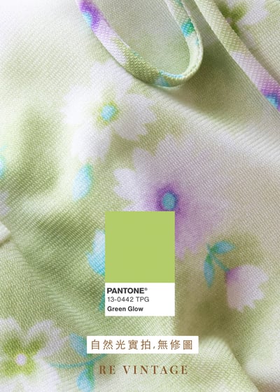 Dreamy Path 清新柔光綠削肩洋裝17