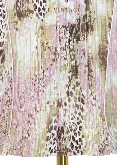 套裝短裙 - 日落柔粉豹影短裙（26-27"）11