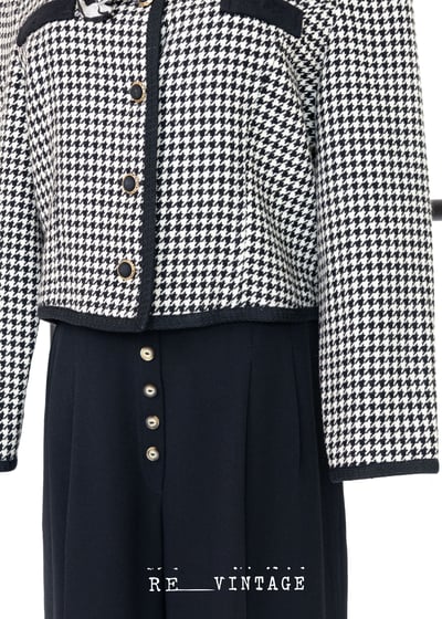 氣質の短版千鳥格紋外套5