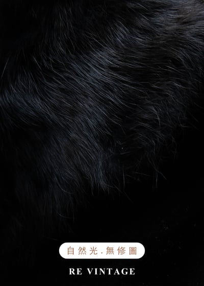 必備單品 - 魔女黑毛絨細肩帶背心10