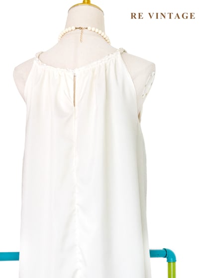 雪白公主編織領洋裝10