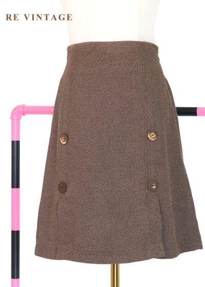 質感單品 - 午後的焦糖拿鐵短裙（26-29"）1