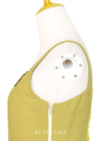 套裝背心 -黃昏餘暉黑金刺繡背心上衣7