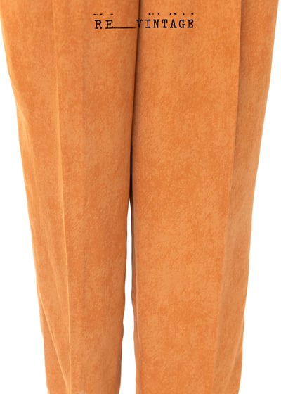 暗橘子色高腰煙管褲6