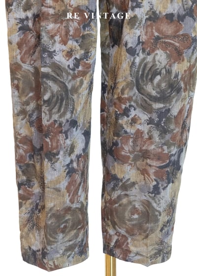 復古高腰油花濾鏡長褲（26"）6