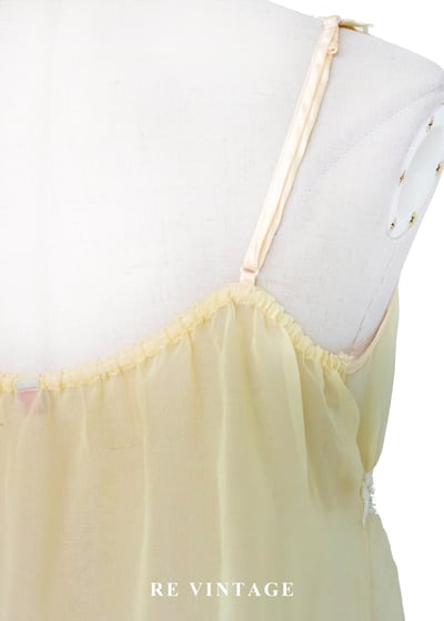 仲夏午茶 - 檸檬黃細肩帶背心12