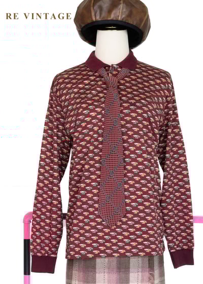 櫻桃紅汽車雙胞胎長袖上衣7