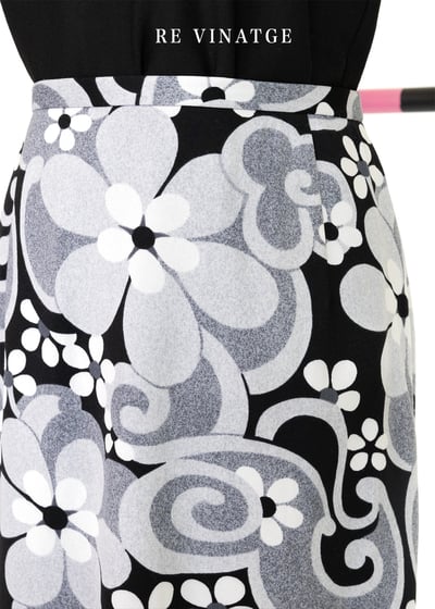 Gray tones 小花朵朵長裙（26")3