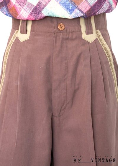 煉乳巧克力色五分短褲5