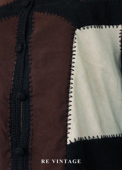 流浪地圖 - 個性拼接流蘇上衣14