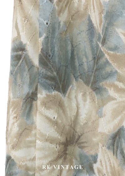 南法莊園 - 低飽和大地色花卉細肩帶洋裝7