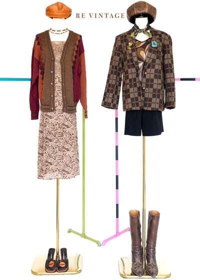 日本製 - 普普印花網紗小蝴蝶袖上衣2