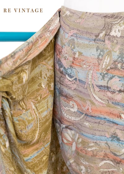 Cafe Creme 溫柔筆刷印花一片裙（24"）5