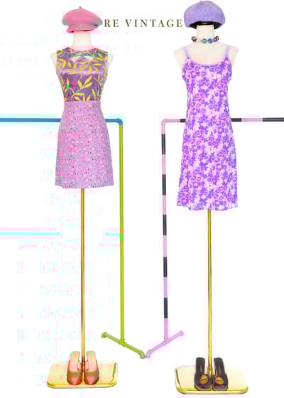 葡萄汽水糖細肩帶洋裝2