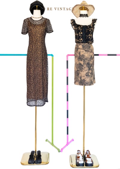 霧渦一抹暗潮個性及膝裙（25"）2