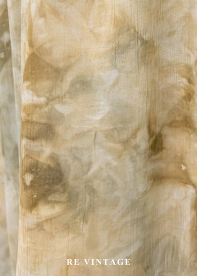 黃棕色霧氣自然暈染長裙（22-28"）12