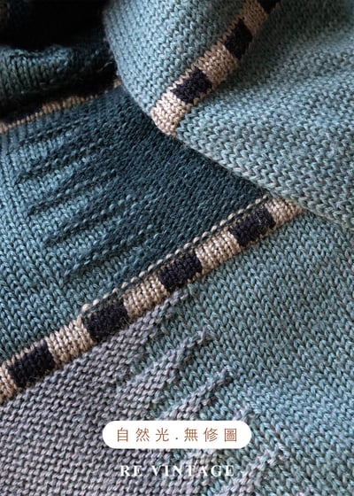 Oceanic Clam 漸層海流針織毛衣14