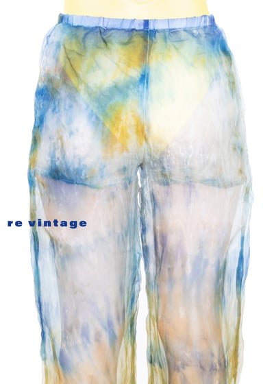 『紐約寶物』唯美透膚深海夕陽長褲3