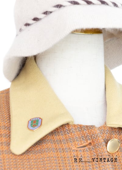 柔柔四色配格紋西裝外套12