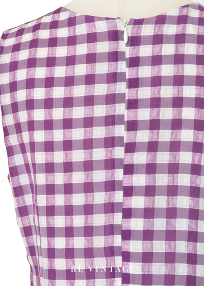 Lavender Romance 經典格紋洋裝14
